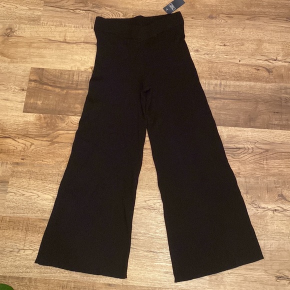 Abercrombie & Fitch Wide Leg Pants Small Short - Picture 2 of 4